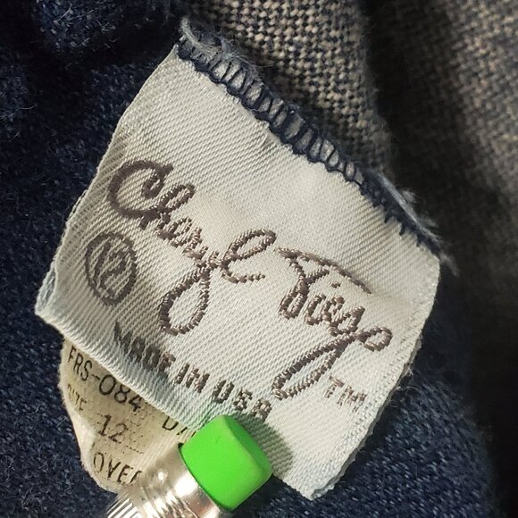 Vtg Charlies Angel Cheryl Tiegs Hi-Waist Mom Jeans sz 12 Tapered Leg Fit 27.5/29 - Picture 12 of 13